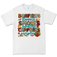 White bonfires flannels smores Premium Tee - AdoDesignShop