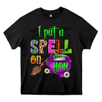 Black i put a spell on you Heavy Core Tee - Zillion Design Studio
