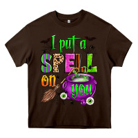 Chocolate Brown i put a spell on you Heavy Core Tee - Zillion Design Studio