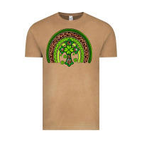 Vintage Camel Western Shamrock Cross Rainbow Vintage Tee - Artiststas