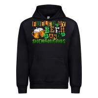 Black fueled by beer and shenanigans Urban Hoodie - CowGirlArtShop