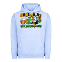 Pigment Grape Ice fueled by beer and shenanigans Urban Hoodie - CowGirlArtShop