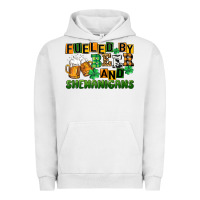 Pigment Lunar Rock fueled by beer and shenanigans Urban Hoodie - CowGirlArtShop