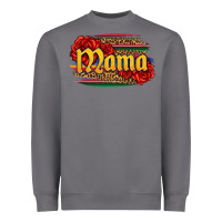 Storm Latina mama with serape and roses Heavyweight Sweatshirt - Jasminsmagicworld