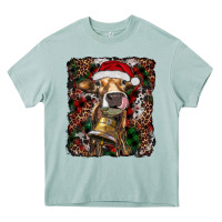 Arona christmas heifer with leoard and cowhide Heavy Core Tee - RanaPortraitStore
