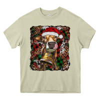 Mossy christmas heifer with leoard and cowhide Heavy Core Tee - RanaPortraitStore