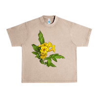 French Oak yellow elder flower Urban Heavy Tee - LillyAllenDesigns