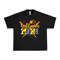Black ballpark mini Urban Heavy Tee - AdoDesignShop