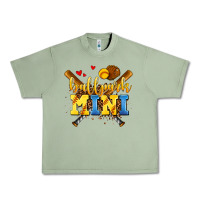 Oil Green ballpark mini Urban Heavy Tee - AdoDesignShop