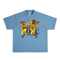 Pebble Blue ballpark mini Urban Heavy Tee - AdoDesignShop