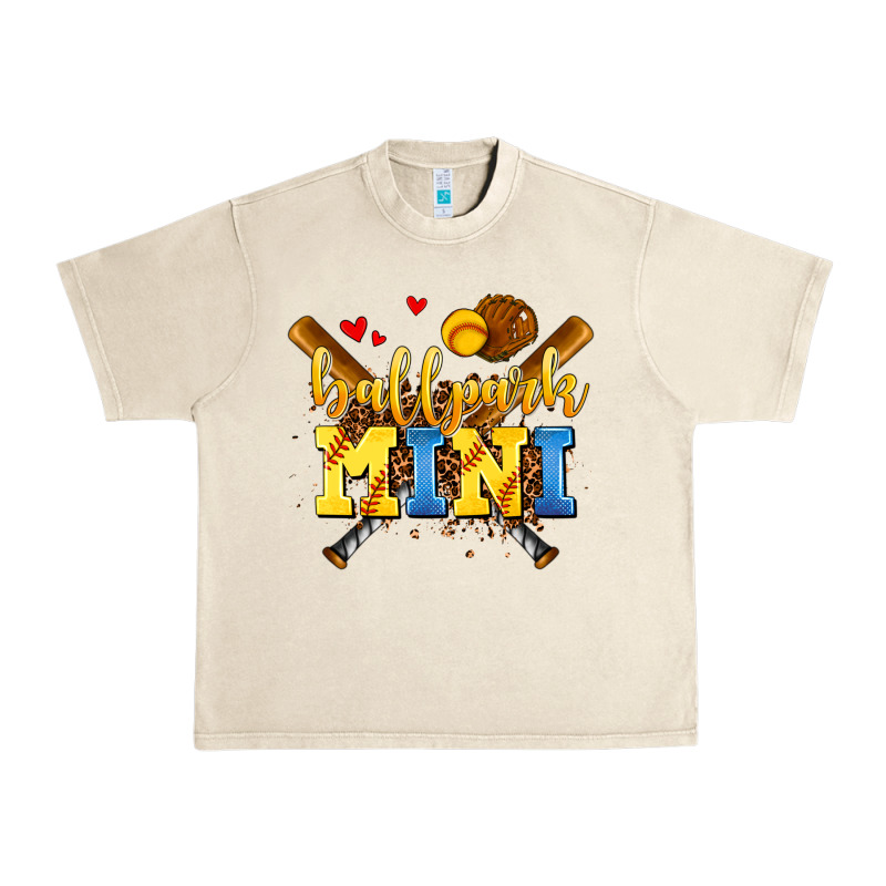 Ballpark Mini Urban Heavy Tee by AdoDesignShop | Teevron