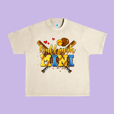 Ballpark Mini Urban Heavy Tee Designed By Adodesignshop