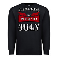 Black Legends are born in July Premium Sweatshirt - Bettercallsaul