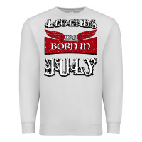 Dove Grey Legends are born in July Premium Sweatshirt - Bettercallsaul