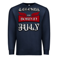 Navy Legends are born in July Premium Sweatshirt - Bettercallsaul