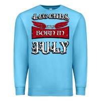 Ocean Blue Legends are born in July Premium Sweatshirt - Bettercallsaul