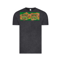 Vintage Black St. Patrick's Day Western  Lucky And Blessed Vintage Tee - Artiststas