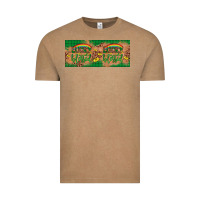 Vintage Coffee St. Patrick's Day Western  Lucky And Blessed Vintage Tee - Artiststas