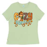 Matcha cozy season Ladies Tee - Zillion Design Studio