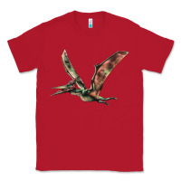 Red Pteranodon Classic Tee - LillyAllenDesigns