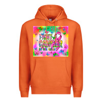 Carrot Fight Cancer in all colors Premium Hoodie - NancyCooperArtShop