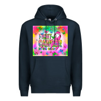 Navy Fight Cancer in all colors Premium Hoodie - NancyCooperArtShop