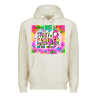 Oatmeal Heather Fight Cancer in all colors Premium Hoodie - NancyCooperArtShop
