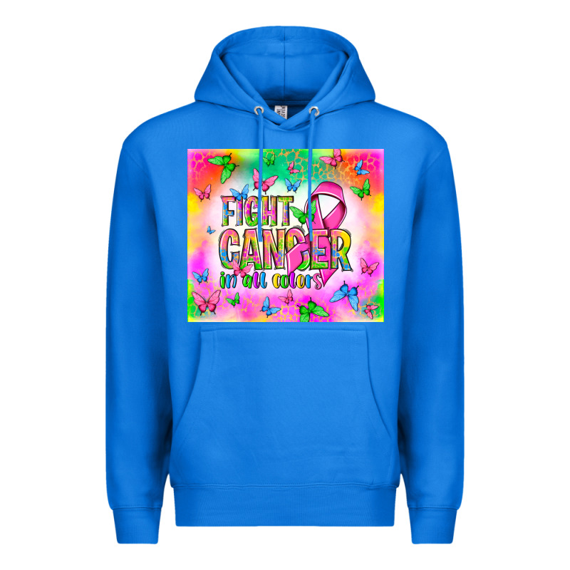 Fight Cancer In All Colors Premium Hoodie by NancyCooperArtShop | Teevron