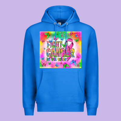 Fight Cancer In All Colors Premium Hoodie Designed By Nancycooperartshop