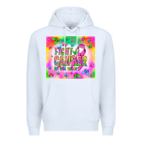 White Fight Cancer in all colors Premium Hoodie - NancyCooperArtShop