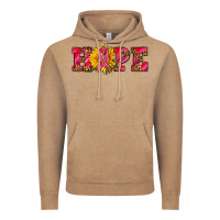 Vintage Coffee hope sunflower and ribbon Vintage Hoodie - AdoDesignShop