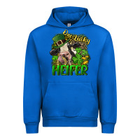 Cobalt One lucky Heifer Urban Hoodie - CowGirlArtShop