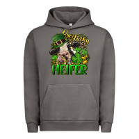 Pigment Tornado One lucky Heifer Urban Hoodie - CowGirlArtShop