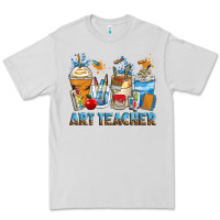 Dove Grey art teacher coffee cups Premium Tee - Zillion Design Studio