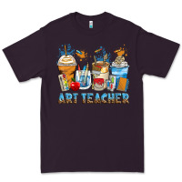 Plum art teacher coffee cups Premium Tee - Zillion Design Studio
