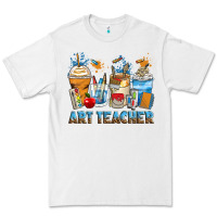 White art teacher coffee cups Premium Tee - Zillion Design Studio