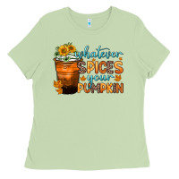 Matcha whatever spices your pumpkin Ladies Tee - Zillion Design Studio
