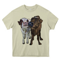 Mossy two heifer cows Heavy Core Tee - RanaPortraitStore