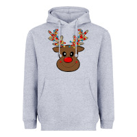 Heather Grey Rudolph Heavyweight Hoodie - Bettercallsaul