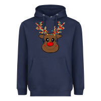 Navy Rudolph Heavyweight Hoodie - Bettercallsaul