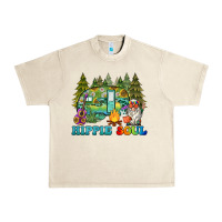 Sandshell hippie soul camping Urban Heavy Tee - BarkalooDesign