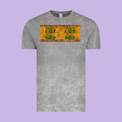 Western St. Patrick's Day One Lucky Nurse Vintage Tee Designed By Artiststas
