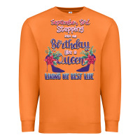 Carrot Womens September Girl Stepping Into My Birthday Premium Sweatshirt - Bettercallsaul