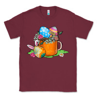 Burgundy Easter Coffee Classic Tee - CowhideDigitalArt