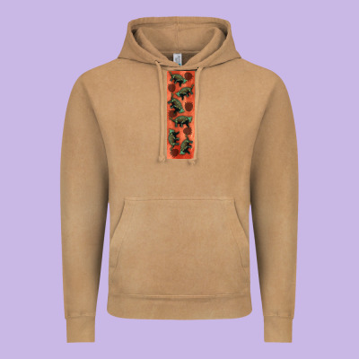 Dinosaur Ankylosaurus Pen Wrap Vintage Hoodie Designed By Artiststas