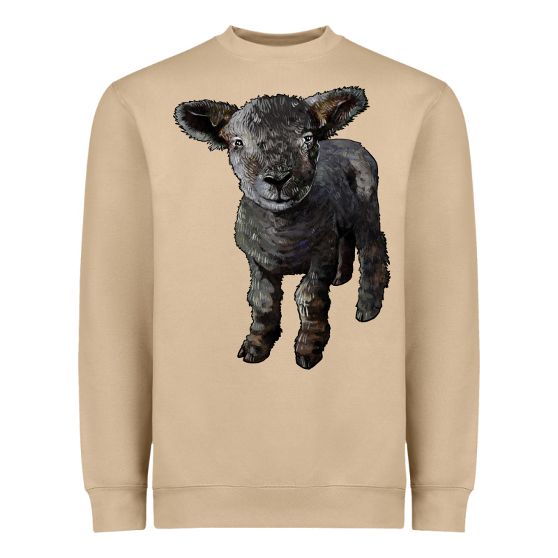 Southdown Baby Sheep Heavyweight Sweatshirt by LillyAllenDesigns | Teevron