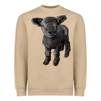 Mushroom southdown baby sheep Heavyweight Sweatshirt - LillyAllenDesigns