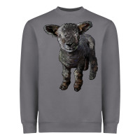 Storm southdown baby sheep Heavyweight Sweatshirt - LillyAllenDesigns