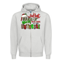 Dove Grey jolliest bunch of assholes this side of the nuthou Zipper Hoodie - MaliasSmallBusiness