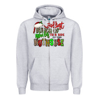 Heather Grey jolliest bunch of assholes this side of the nuthou Zipper Hoodie - MaliasSmallBusiness